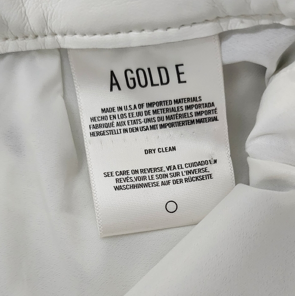 AGOLDE Recycled Leather 90's Pinch Waist in Wisp | 25 - Picture 12 of 13